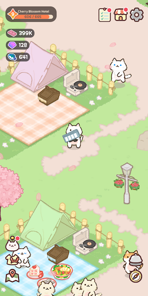 Cozy Cat Hotel Game